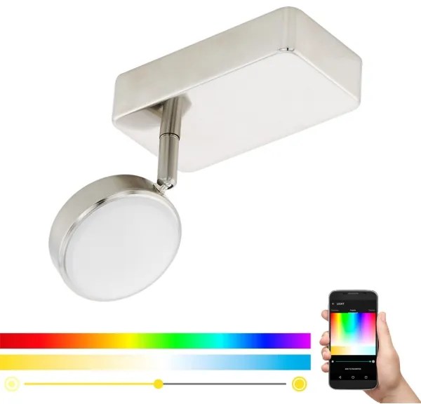 Eglo 97714 - LED RGB Faretto dimmerabile CORROPOLI-C LED/5W/230V