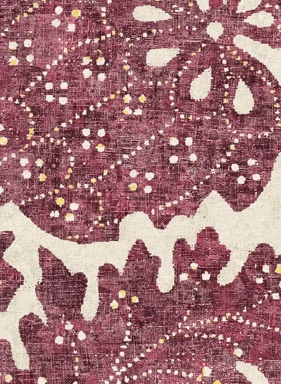 Lewis & Wood Carta da parati Pomegranate - Raspberry