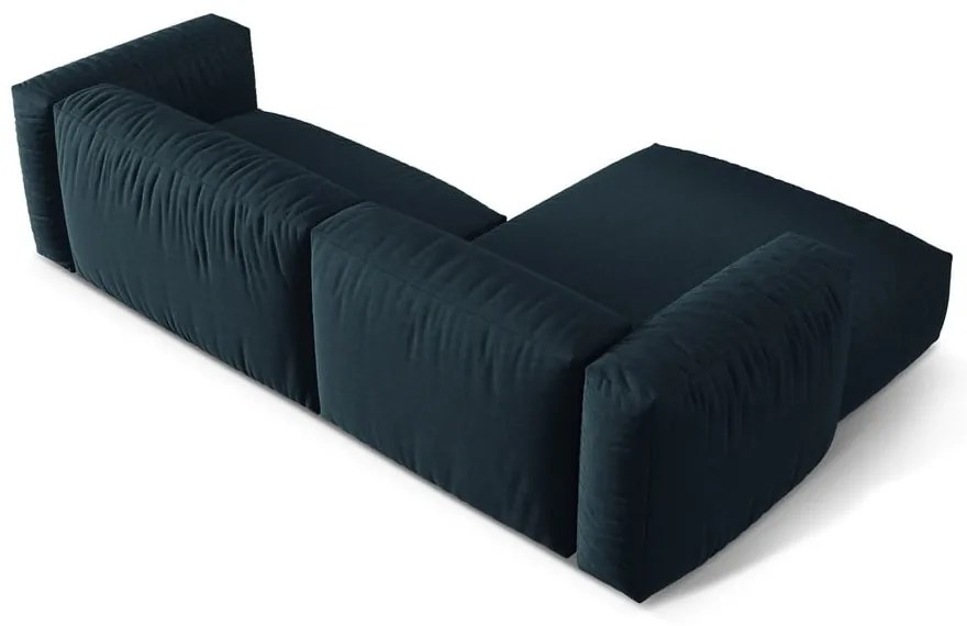 Divano angolare modulare blu scuro (angolo sinistro) Martina - Micadoni Home