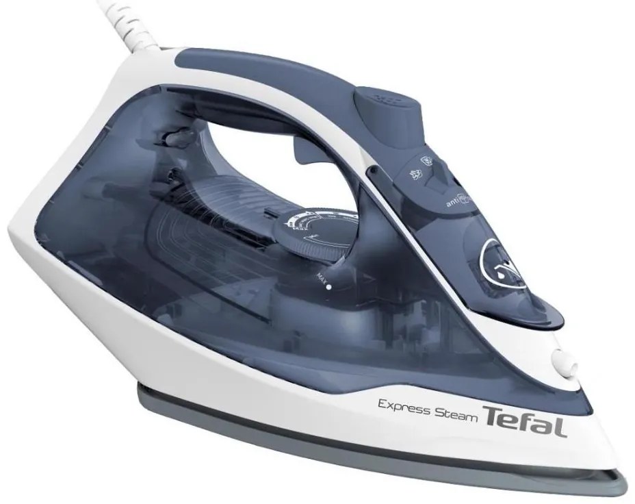 Tefal - Ferro a vapore EXPRESS STEAM 2400W/230V bianco/blu