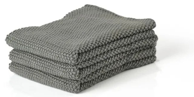 Set di 3 asciugamani in cotone 27x27 cm - Zone