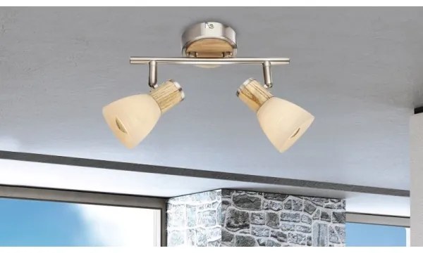 Globo 54352-2 - Faretto GYLFI 2xE14/40W/230V