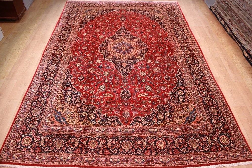 Kashan Tappeto persiano 470x310 (Iran) Annodato A Mano