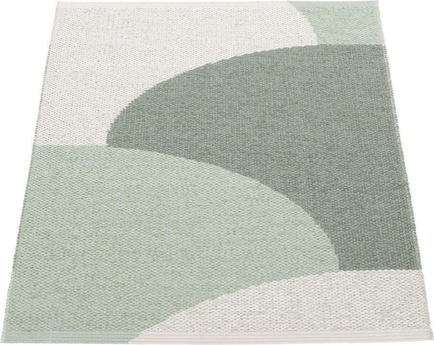 Tappeto da interno/esterno verde 70x90 cm Hill Army Misty Mint – Pappelina