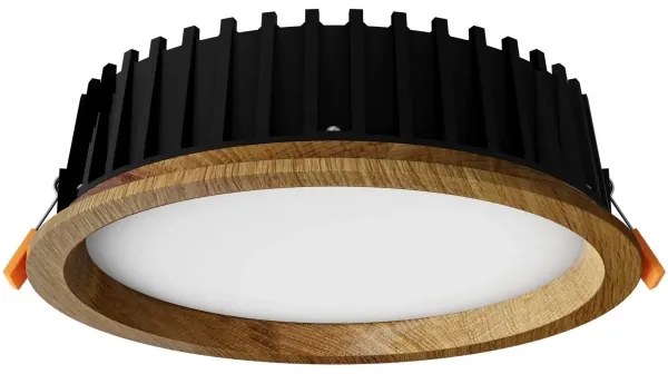 APLED - Lampada LED RONDO WOODLINE LED/12W/230V 3000K diametro 20 cm quercia legno solido