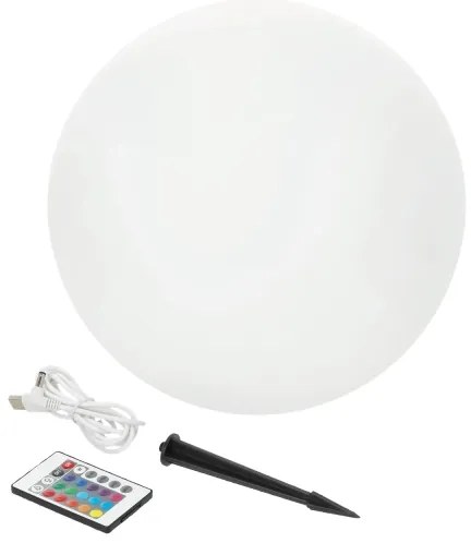 Lampada solare LED RGB dimmerabile LED/5W/3,7V 3000K IP54 d. 40 cm