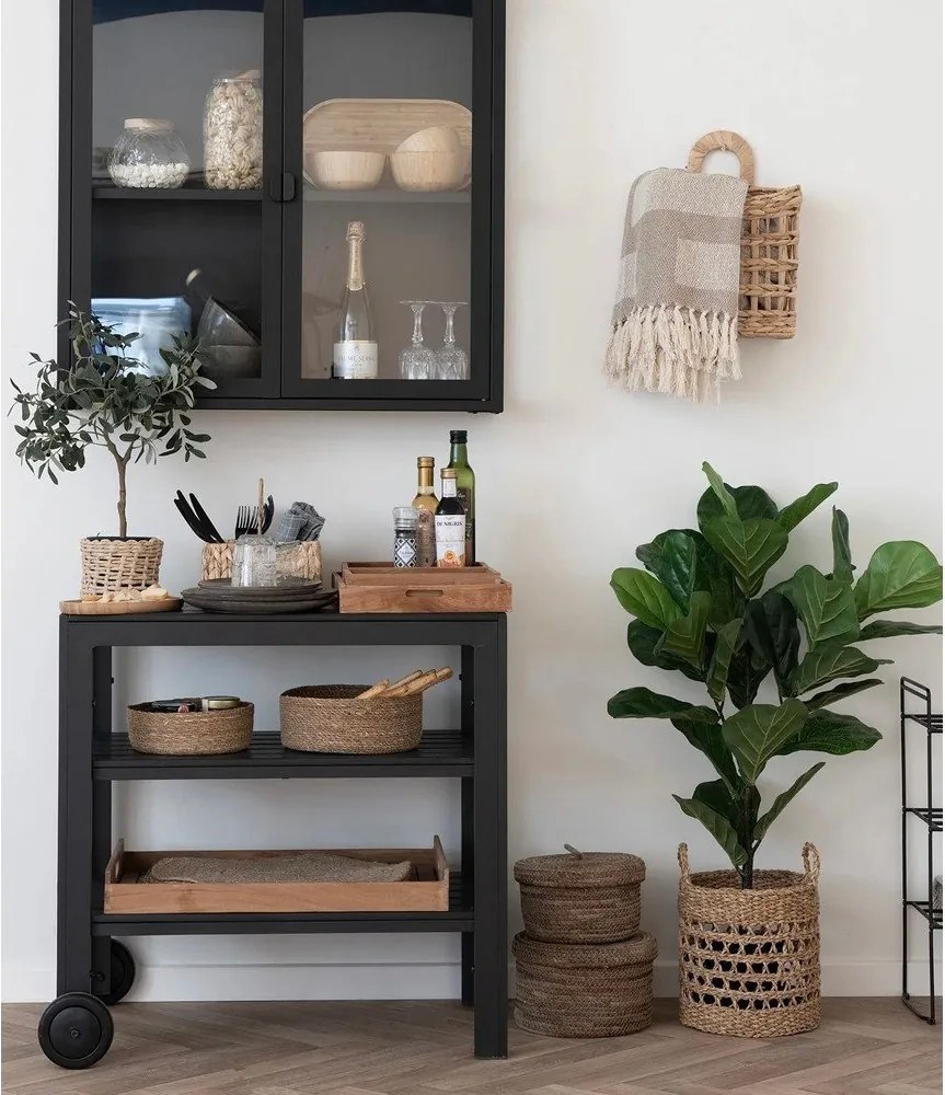 Tavolo da portata su ruote 45x75 cm Taormina - House Nordic