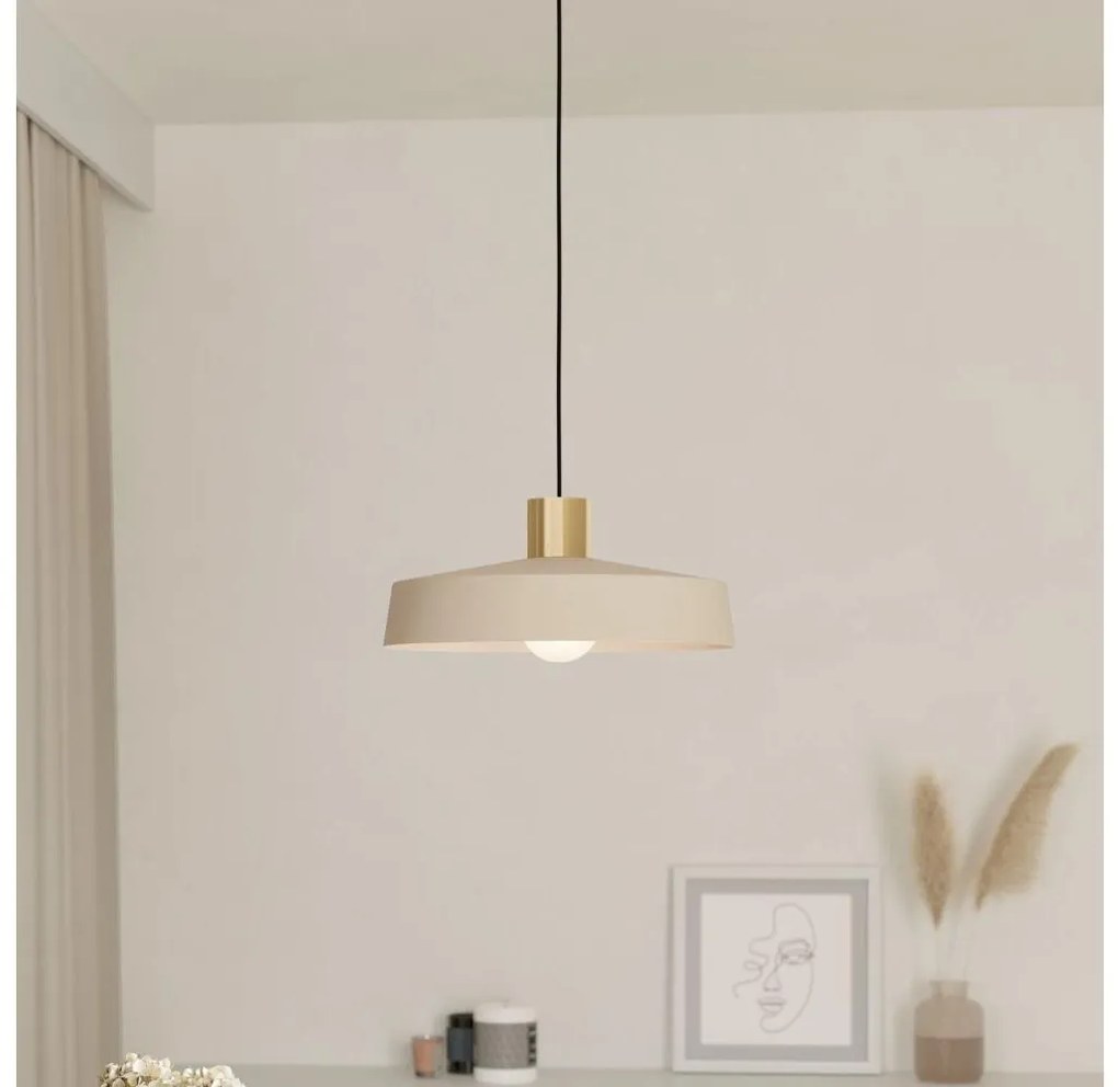 Eglo 900429 - Lampadario a sospensione con filo VALDIOLA 1xE27/40W/230V