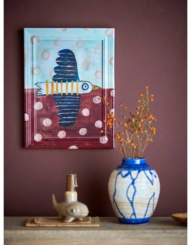 Dipinto 22,5x30 cm Brett birdy – Bloomingville