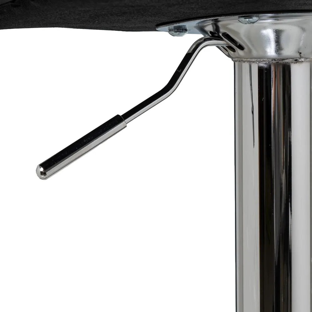 Sgabelli da bar neri ad altezza regolabile in similpelle in set di 2 (altezza seduta 93 cm) - Casa Selección