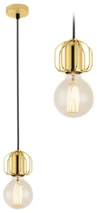 Lampada Da Soffitto Singola Loft Gold APP592-1CP