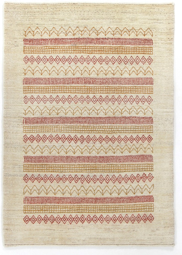 Gabbeh Tappeto 80x120 (Iran) Annodato A Mano