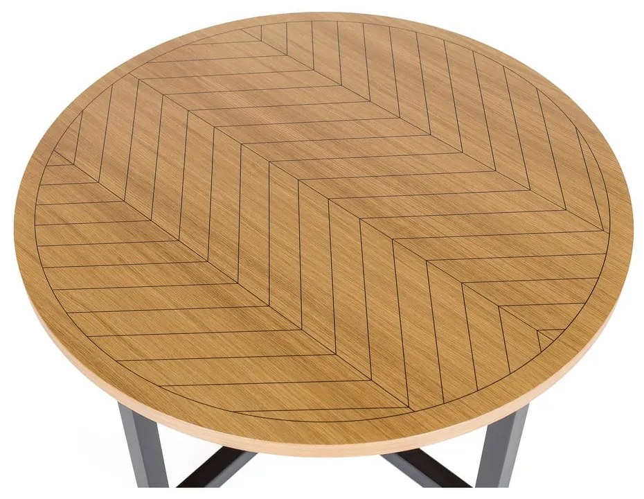 Tavolino rotondo Camden Camden Herringbone - Woodman