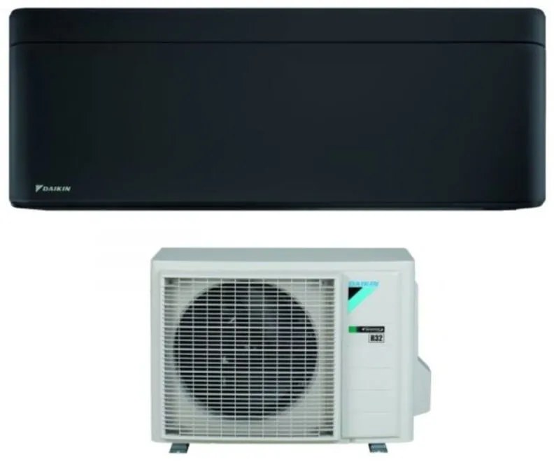Daikin - Climatizzatore Condizionatore Bluevolution Inverter serie stylish total black 7000 Btu FTXA20BB R-32 Wi-Fi Integrato Classe a+++ Colore Nero