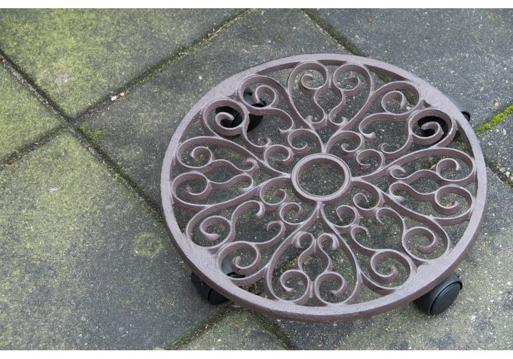 Supporto mobile in metallo per pentole ø 34,5 cm Ornament - Esschert Design