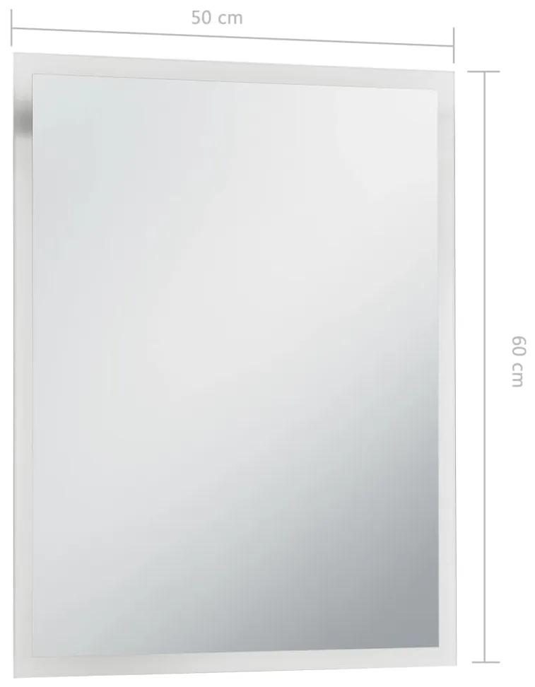 Specchio da Parete a LED per Bagno 50x60 cm