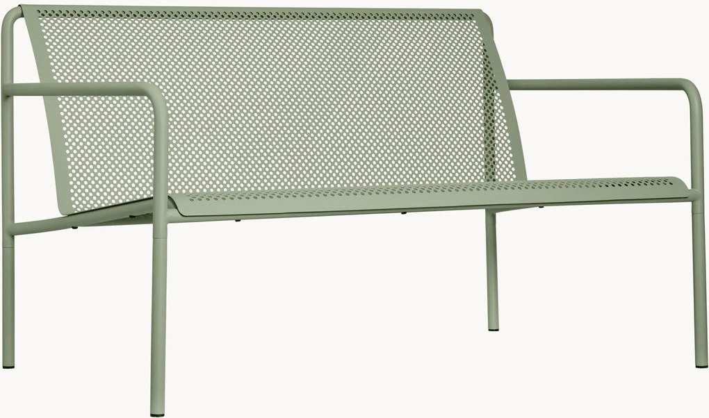 Divano da giardino 2 posti in acciaio Dapple