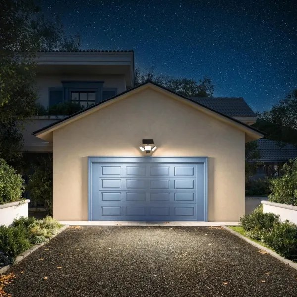 Philips -LED Applique solare da parete con sensore ZYREN LED/24,5W/3,7V 2600 mAh 3000K IP65