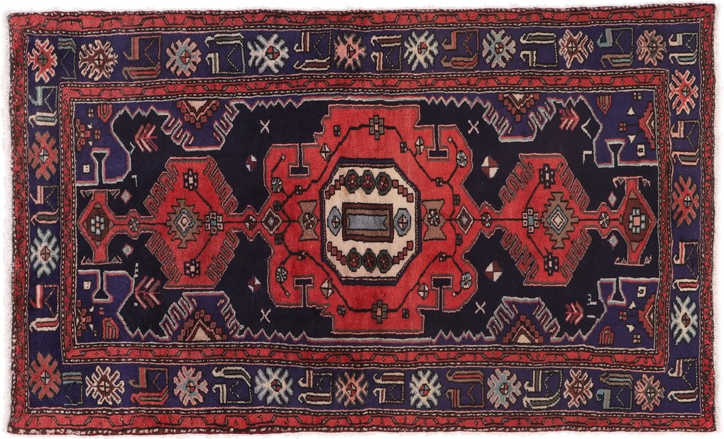Hamedan Tappeto persiano 130 x 210 (Iran) Annodato A Mano