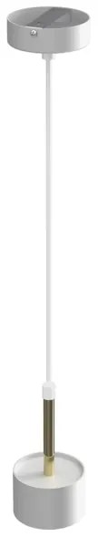 Lampadario su corda ARENA 1xGX53/11W/230V bianco/oro