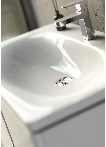 Ravak XJX01260000 - Lavabo da incasso BALANCE 60x46,5 cm ceramica/bianco