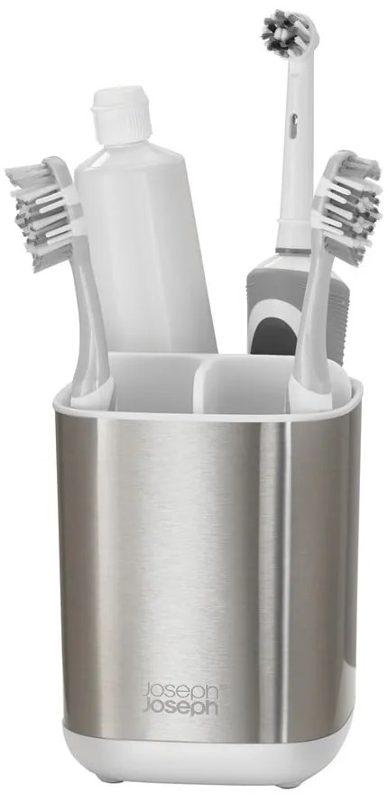Porta spazzolino in acciaio inox EasyStore - Joseph Joseph
