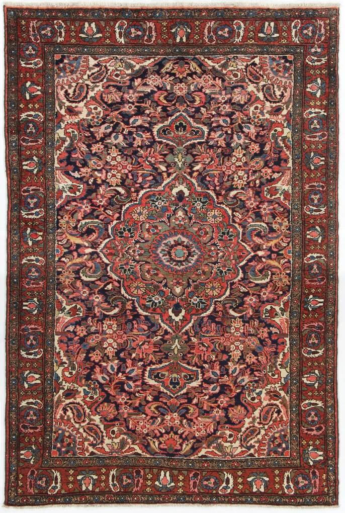 Bakhtiar Tappeto persiano 140x220 (Iran) Annodato A Mano