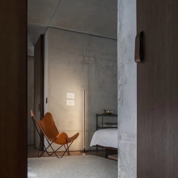 Ideal Lux - Lampada da terra dimmerabile YOKO LED/16W/230V CRI 90 nera