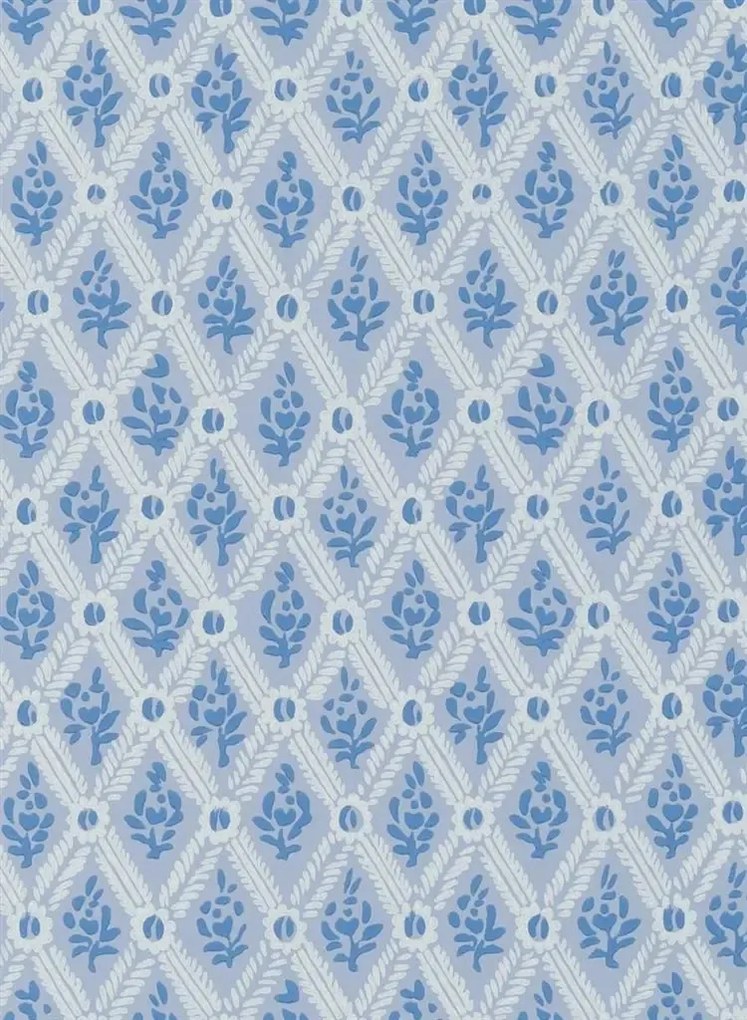 Designers Guild Tapete St John Street Trellis - Delft