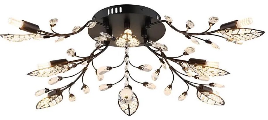 Globo 63007-8 - Plafoniera JANIS 8xG9/5W/230V Ø 76 cm