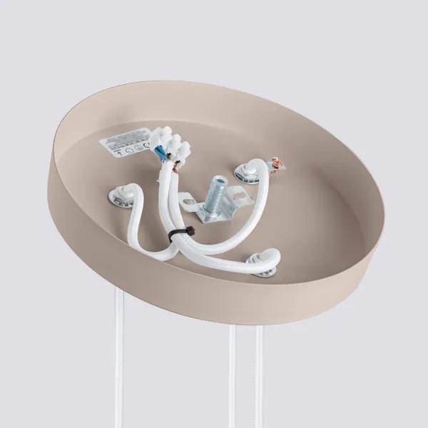 Brilagi - Lampadario a sospensione con filo CRESTO 3xGU10/10W/230V taupe