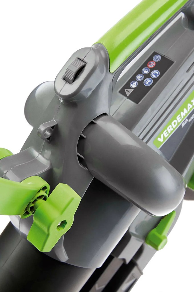 Aspiratore Soffiatore per Foglie a Batteria SAR40 con 2 Batterie 20V Copertura 300 mq con Batteria Verde e Nero...