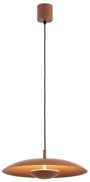 Argon 8870 - Lampada a sospensione con cavo BOLTON LED/12,5W/230V 3000K terracotta