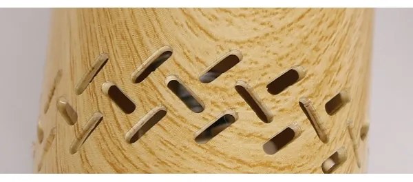 Lampadario su filo TUBO 3xGU10/25W/230V legno