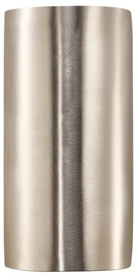 Nordlux - Applique da esterno CANTO 2xGU10/28W/230V IP44 acciaio inox