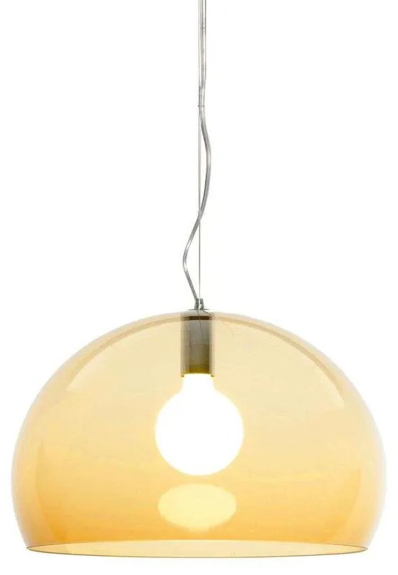 Kartell - FL/Y Lampada a Sospensione Amber Kartell