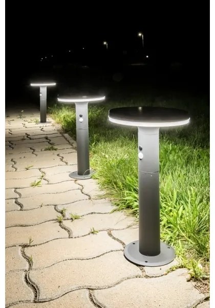 Rabalux 77018 - Luce solare a LED con sensore ALASKA LED/10W/3,7V IP44