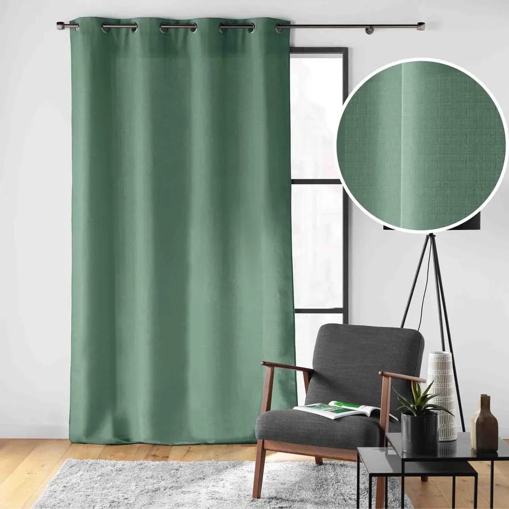 Tenda verde 140x260 cm Soline – douceur d'intérieur