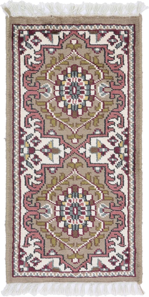 Agra Tappeto orientale 60x30 (Indian) Annodato A Mano