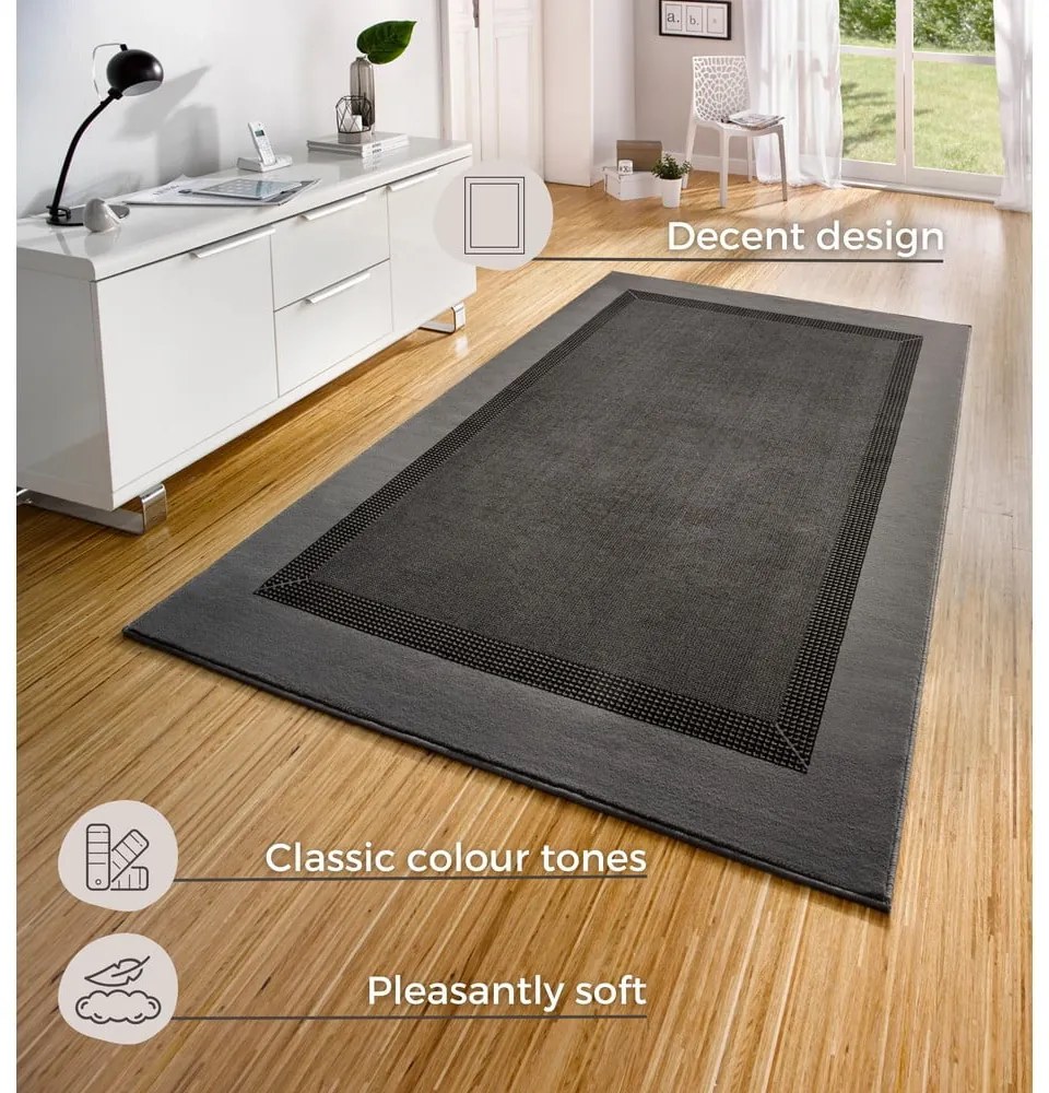 Tappeto grigio , 160 x 230 cm Basic - Hanse Home