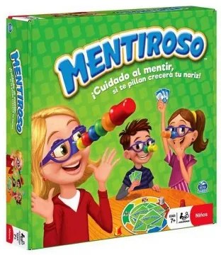 Gioco da Tavolo Spin Master Mentiroso 29 Pezzi 26,67 x 26,67 x 5,08 cm