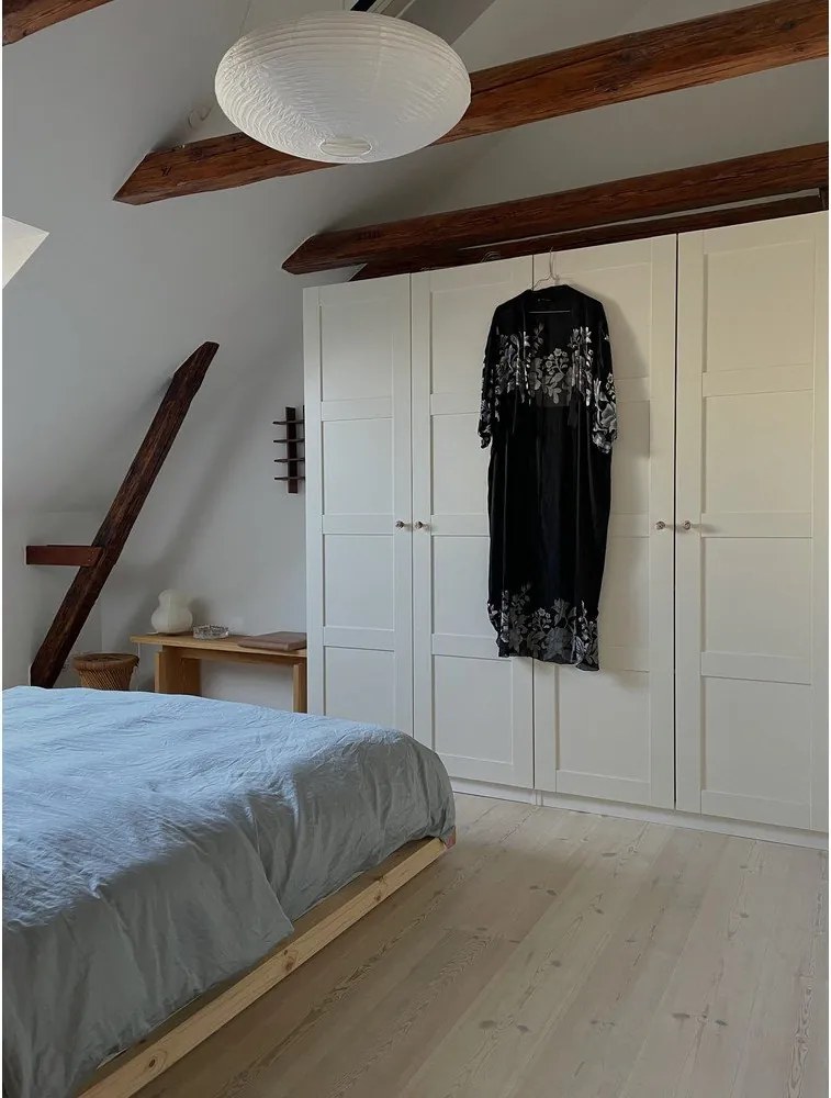 Letto matrimoniale in legno di pino con griglia 180x200 cm Dock - Karup Design