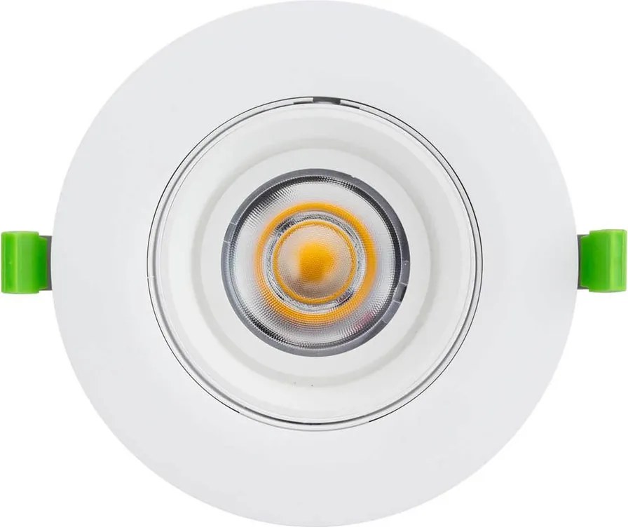 Faro LED da Incasso 36W Orientabile Foro Ø160mm Bianco Variabile con driver Philips Colore Bianco Variabile CCT