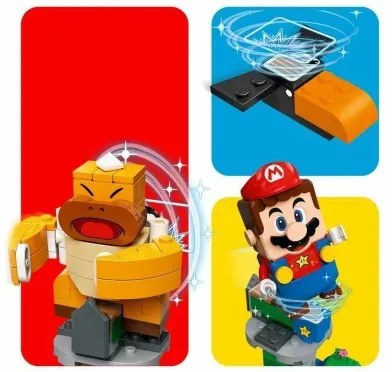 Playset Lego 71388 Super Mario Boss Frere Sumo's Infernal Tower Expansion