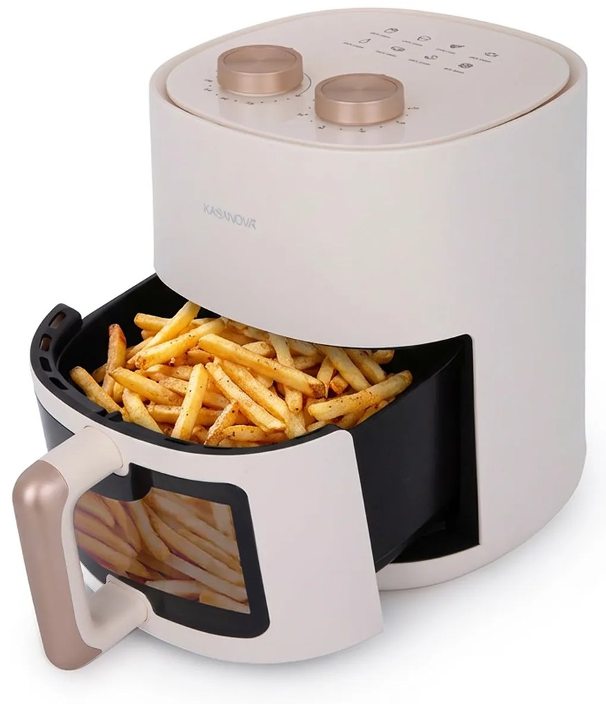 Friggitrice ad aria 4,5 L 1450 W crema