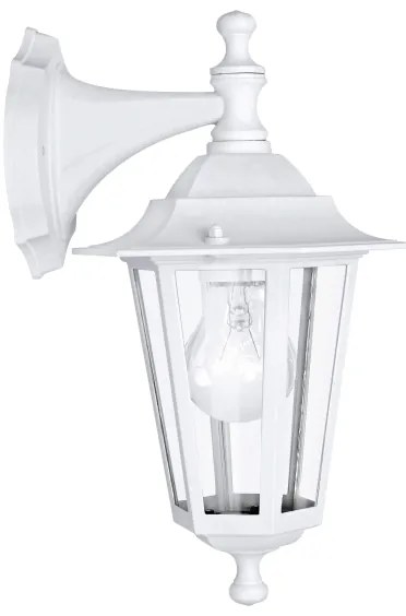 EGLO 22462 - Applique da esterno IP44 LATERNA 5 1xE27/60W/230V bianco