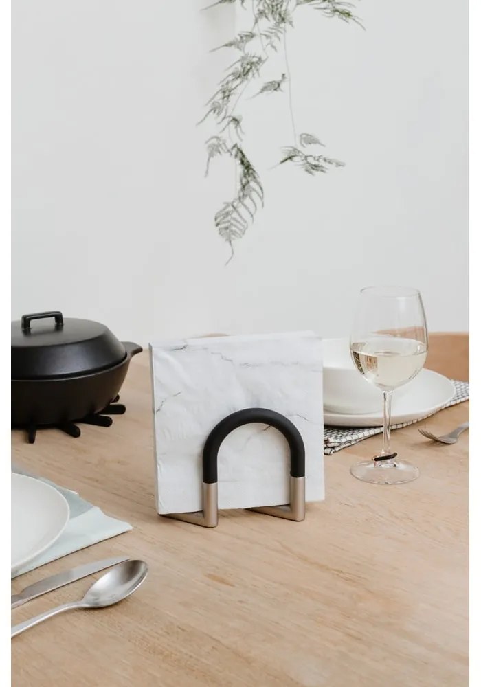 Porta tovaglioli in metallo Swivel - Umbra