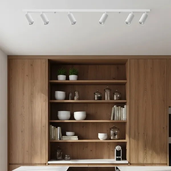 Brilagi - Faretto SELE MODERN 6xGU10/30W/230V bianco