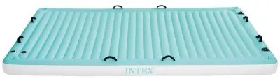 Salvagente Gonfiabile Intex Coperta Bianco Turchese 310 x 18 x 183 cm