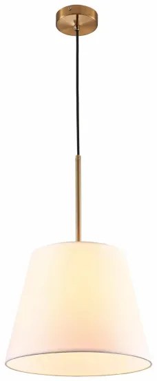 Lampadario a sospensione con filo ELENA 1xE27/20W/230V bianco